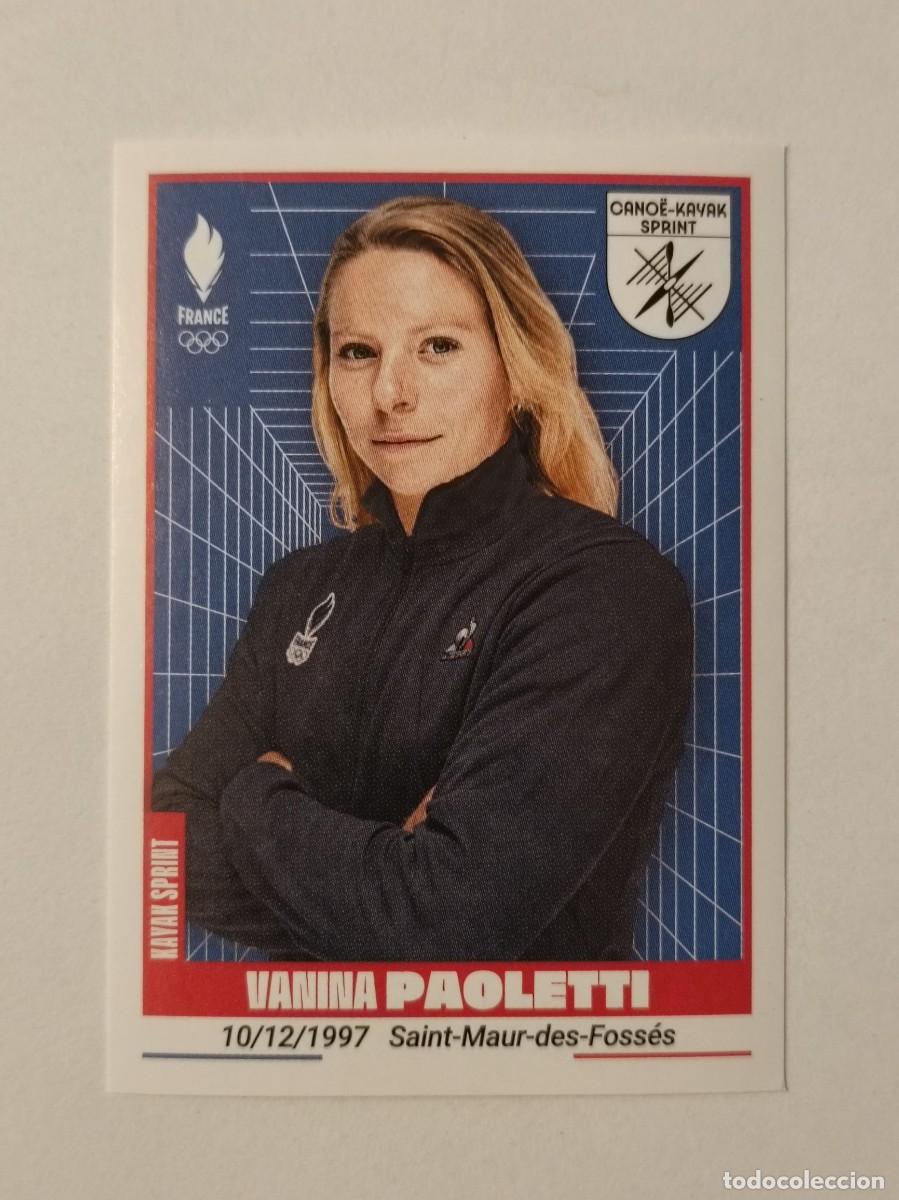 Coleccionismo deportivo: #172 PAOLETTI (CANOA-KAYAK) OFICIAL EQUIPO FRANCIA JUEGOS OLIMPICOS PARIS 2024 PANINI