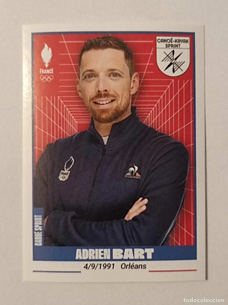 Coleccionismo deportivo: #173 BART (CANOA-KAYAK) OFICIAL EQUIPO FRANCIA JUEGOS OLIMPICOS PARIS 2024 PANINI