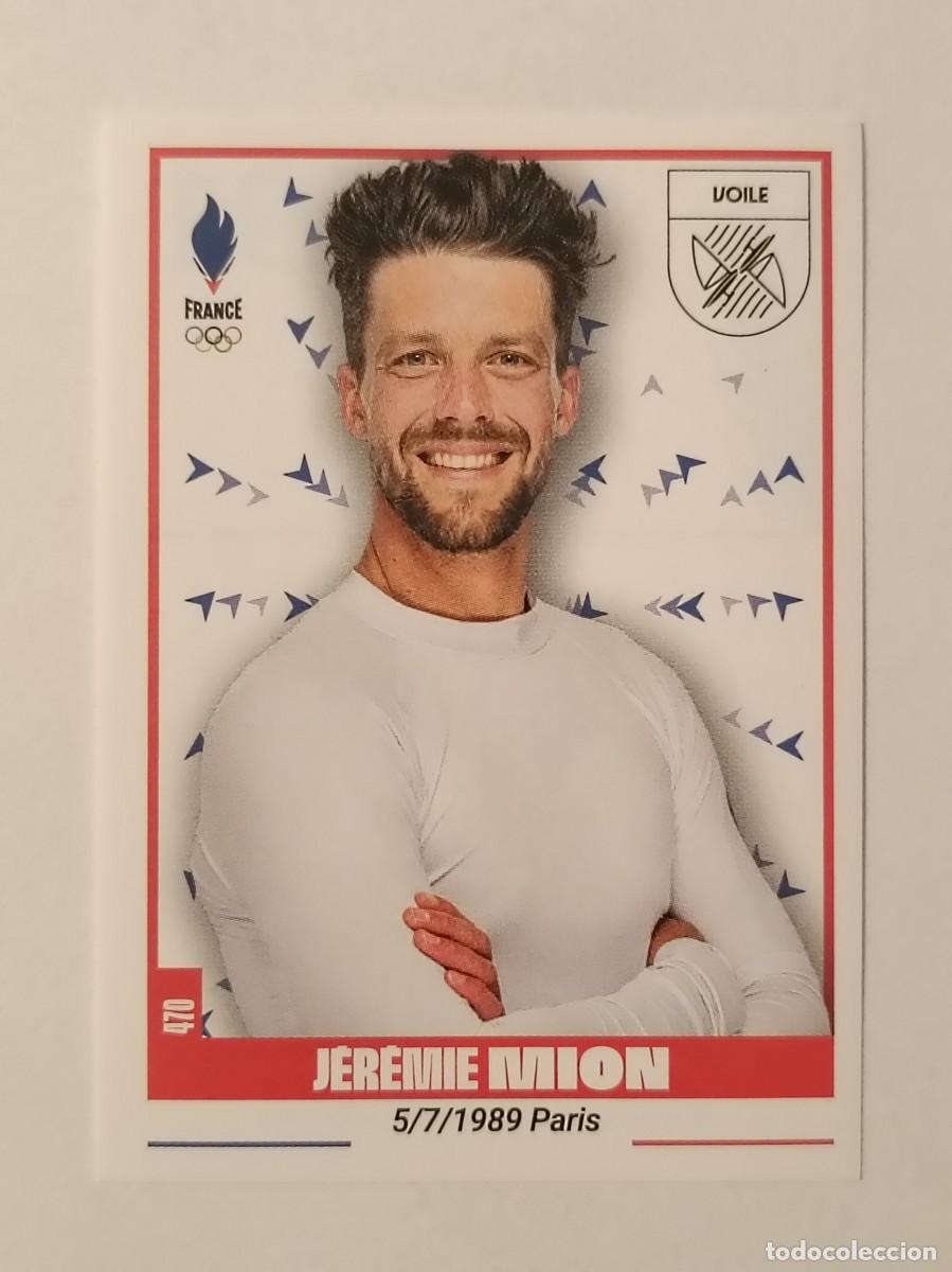 Coleccionismo deportivo: #191 MION (VELA) OFICIAL EQUIPO FRANCIA JUEGOS OLIMPICOS PARIS 2024 PANINI