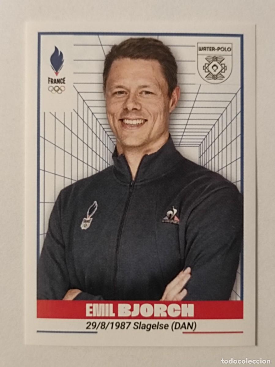 Coleccionismo deportivo: #199 BJORCH (WATERPOLO) OFICIAL EQUIPO FRANCIA JUEGOS OLIMPICOS PARIS 2024 PANINI