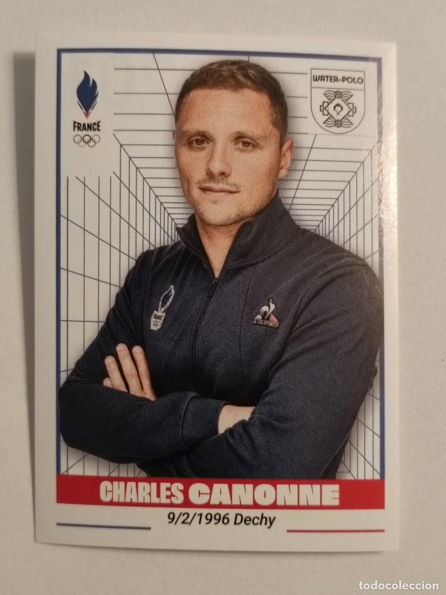 Coleccionismo deportivo: #201 CANONNE (WATERPOLO) OFICIAL EQUIPO FRANCIA JUEGOS OLIMPICOS PARIS 2024 PANINI