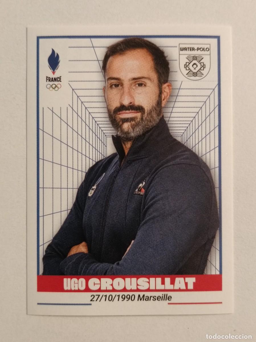 Coleccionismo deportivo: #202 CROUSILLAT (WATERPOLO) OFICIAL EQUIPO FRANCIA JUEGOS OLIMPICOS PARIS 2024 PANINI