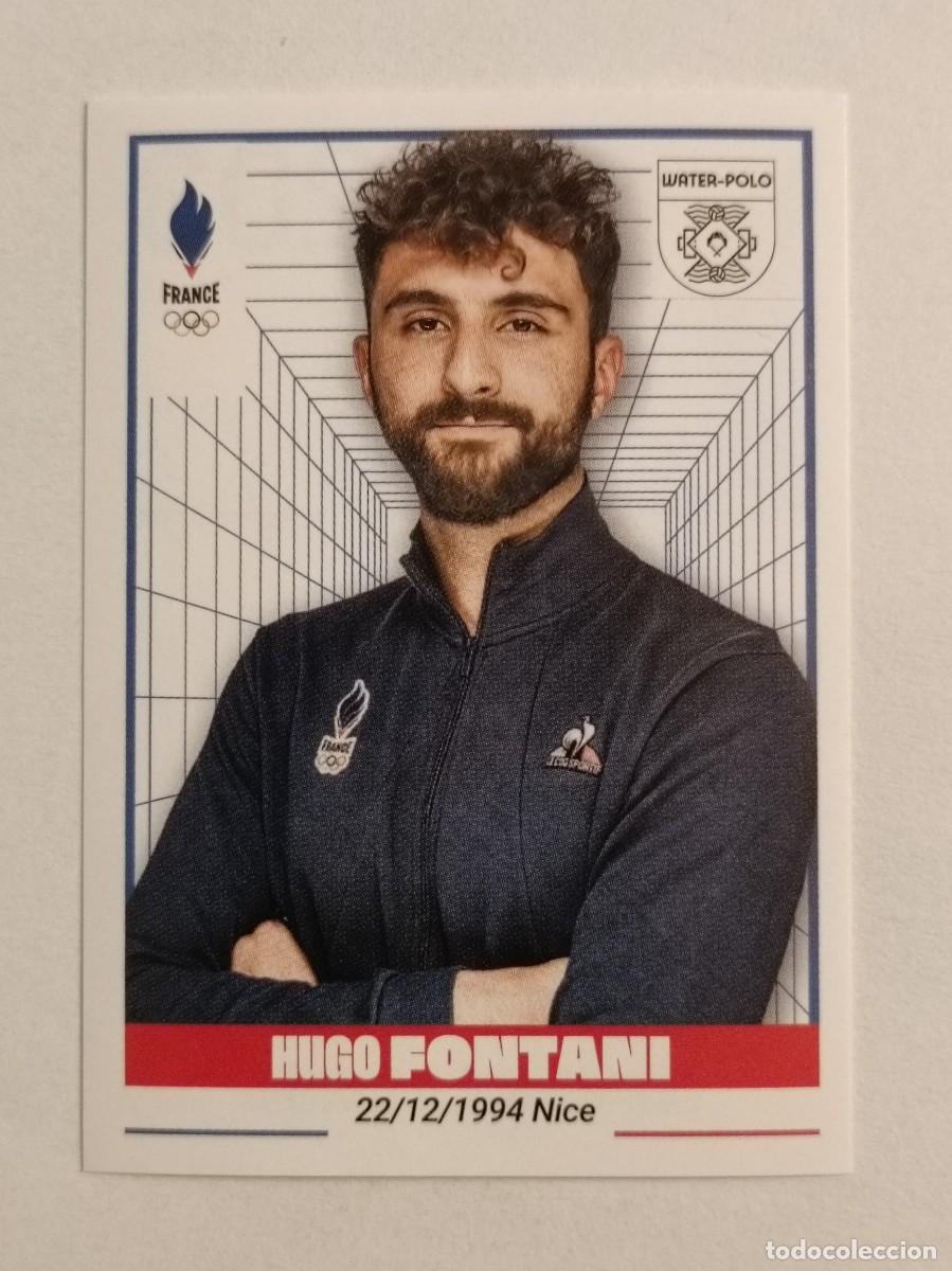 Coleccionismo deportivo: #203 FONTANI (WATERPOLO) OFICIAL EQUIPO FRANCIA JUEGOS OLIMPICOS PARIS 2024 PANINI