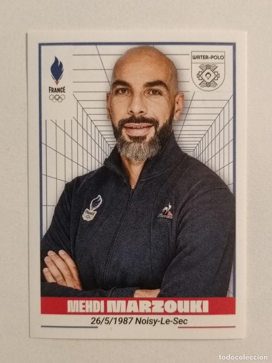Coleccionismo deportivo: #204 MARZOUKI (WATERPOLO) OFICIAL EQUIPO FRANCIA JUEGOS OLIMPICOS PARIS 2024 PANINI