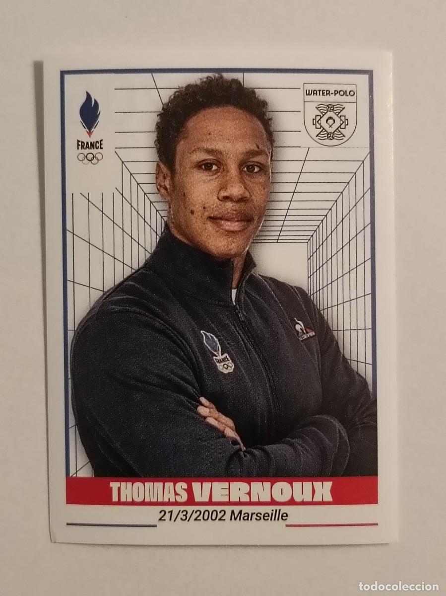 Coleccionismo deportivo: #205 VERNOUX (WATERPOLO) OFICIAL EQUIPO FRANCIA JUEGOS OLIMPICOS PARIS 2024 PANINI