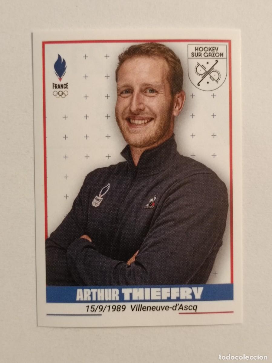 Coleccionismo deportivo: #217 THIEFFRY (HOCKEY HIERBA) OFICIAL EQUIPO FRANCIA JUEGOS OLIMPICOS PARIS 2024 PANINI