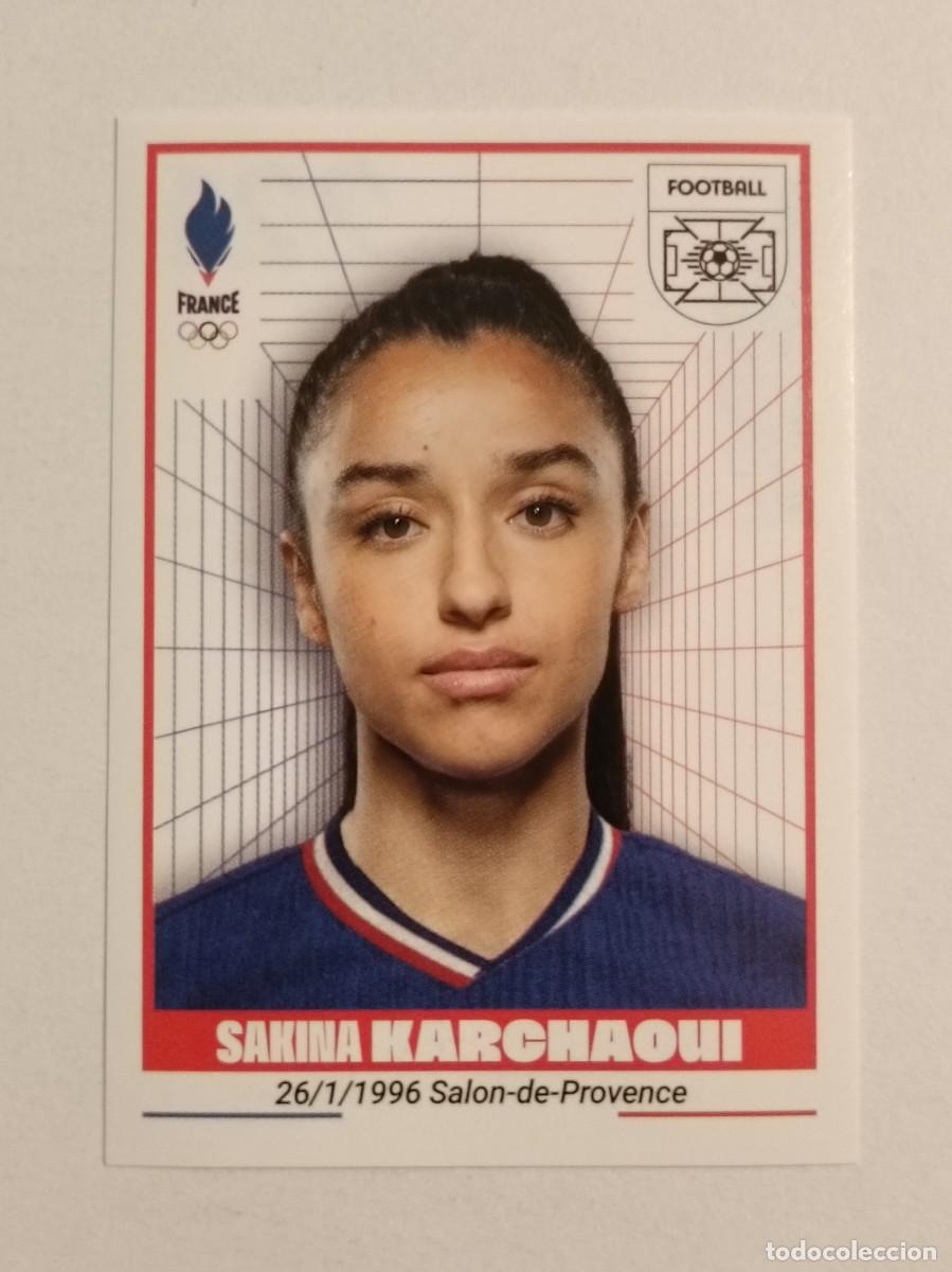 Coleccionismo deportivo: #221 KARCHAOUI (FUTBOL) OFICIAL EQUIPO FRANCIA JUEGOS OLIMPICOS PARIS 2024 PANINI