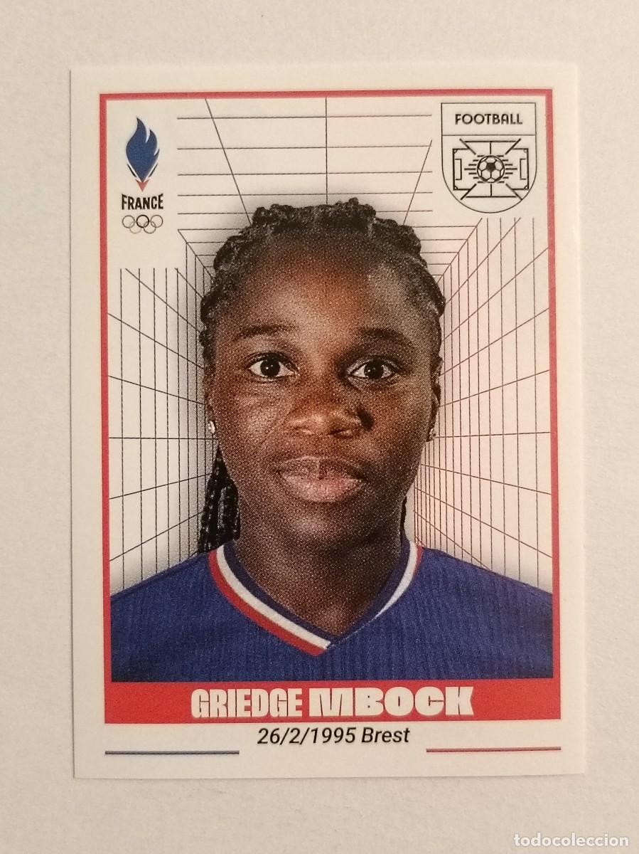 Coleccionismo deportivo: #223 MBOCK (FUTBOL) OFICIAL EQUIPO FRANCIA JUEGOS OLIMPICOS PARIS 2024 PANINI