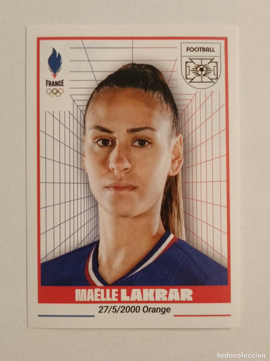 Coleccionismo deportivo: #224 LAKRAR (FUTBOL) OFICIAL EQUIPO FRANCIA JUEGOS OLIMPICOS PARIS 2024 PANINI