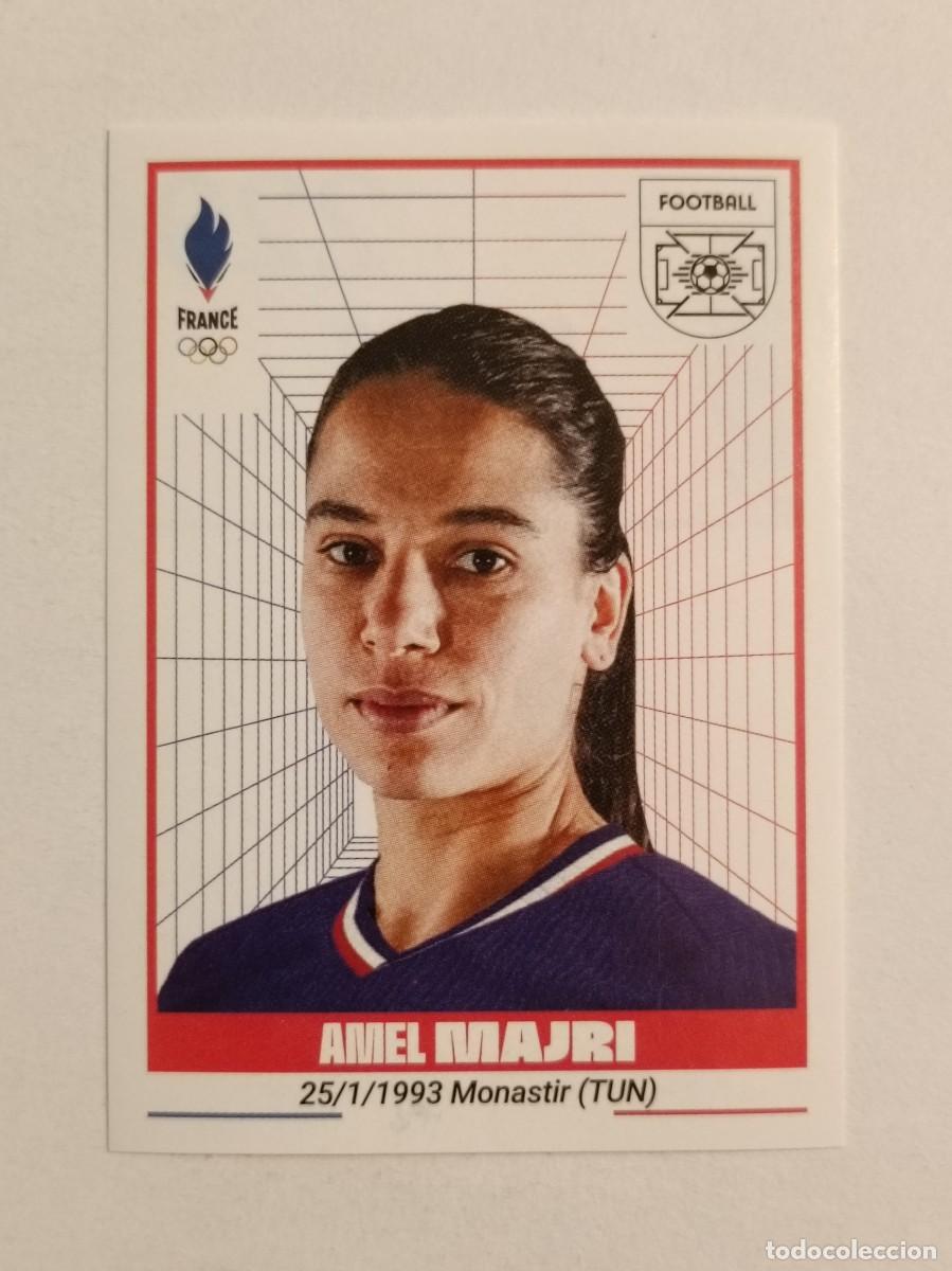 Coleccionismo deportivo: #229 MAJRI (FUTBOL) OFICIAL EQUIPO FRANCIA JUEGOS OLIMPICOS PARIS 2024 PANINI