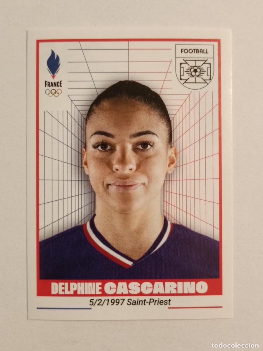 Coleccionismo deportivo: #235 CASCARINO (FUTBOL) OFICIAL EQUIPO FRANCIA JUEGOS OLIMPICOS PARIS 2024 PANINI
