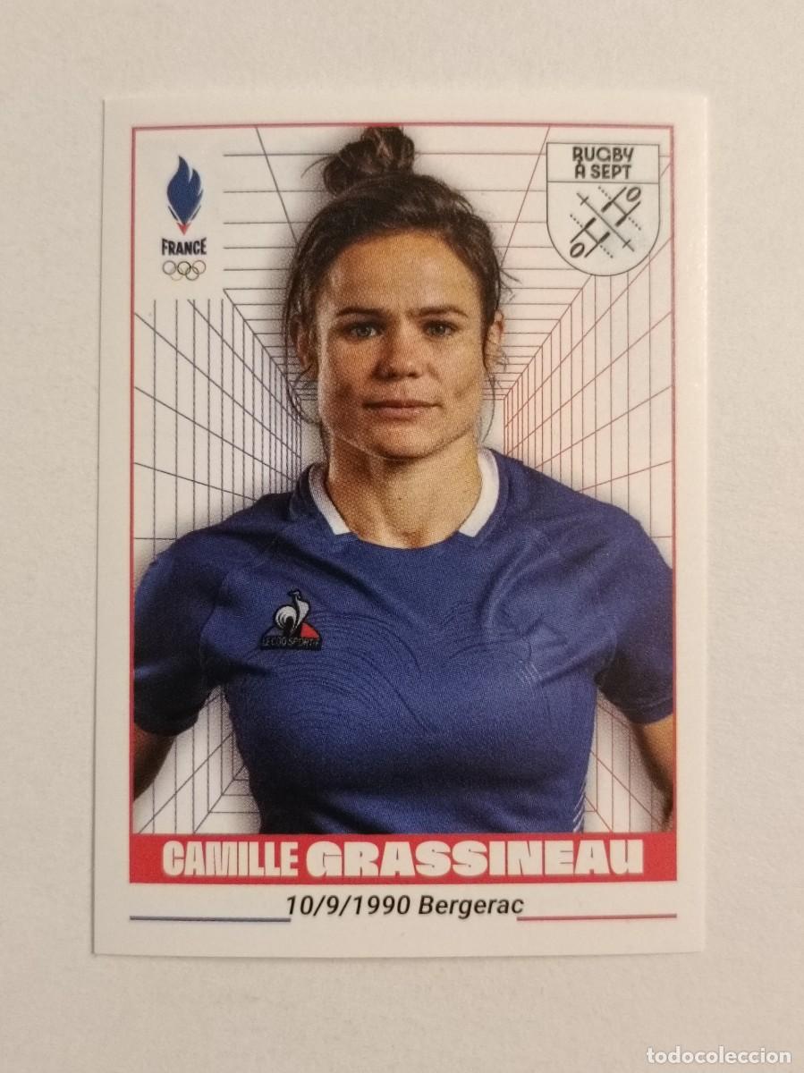 Coleccionismo deportivo: #237 GRASSINEAU (RUGBY-7) OFICIAL EQUIPO FRANCIA JUEGOS OLIMPICOS PARIS 2024 PANINI