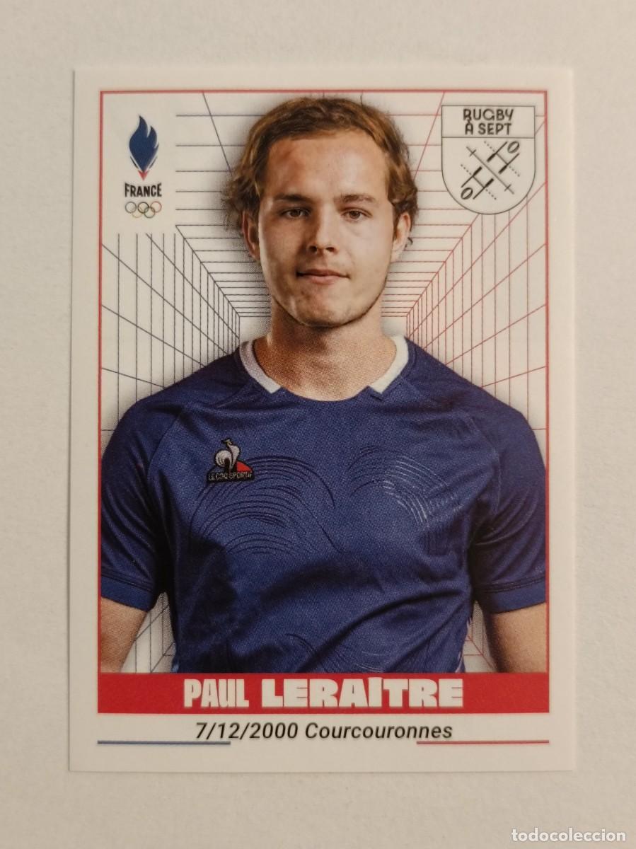 Coleccionismo deportivo: #247 LERAITRE (RUGBY-7) OFICIAL EQUIPO FRANCIA JUEGOS OLIMPICOS PARIS 2024 PANINI