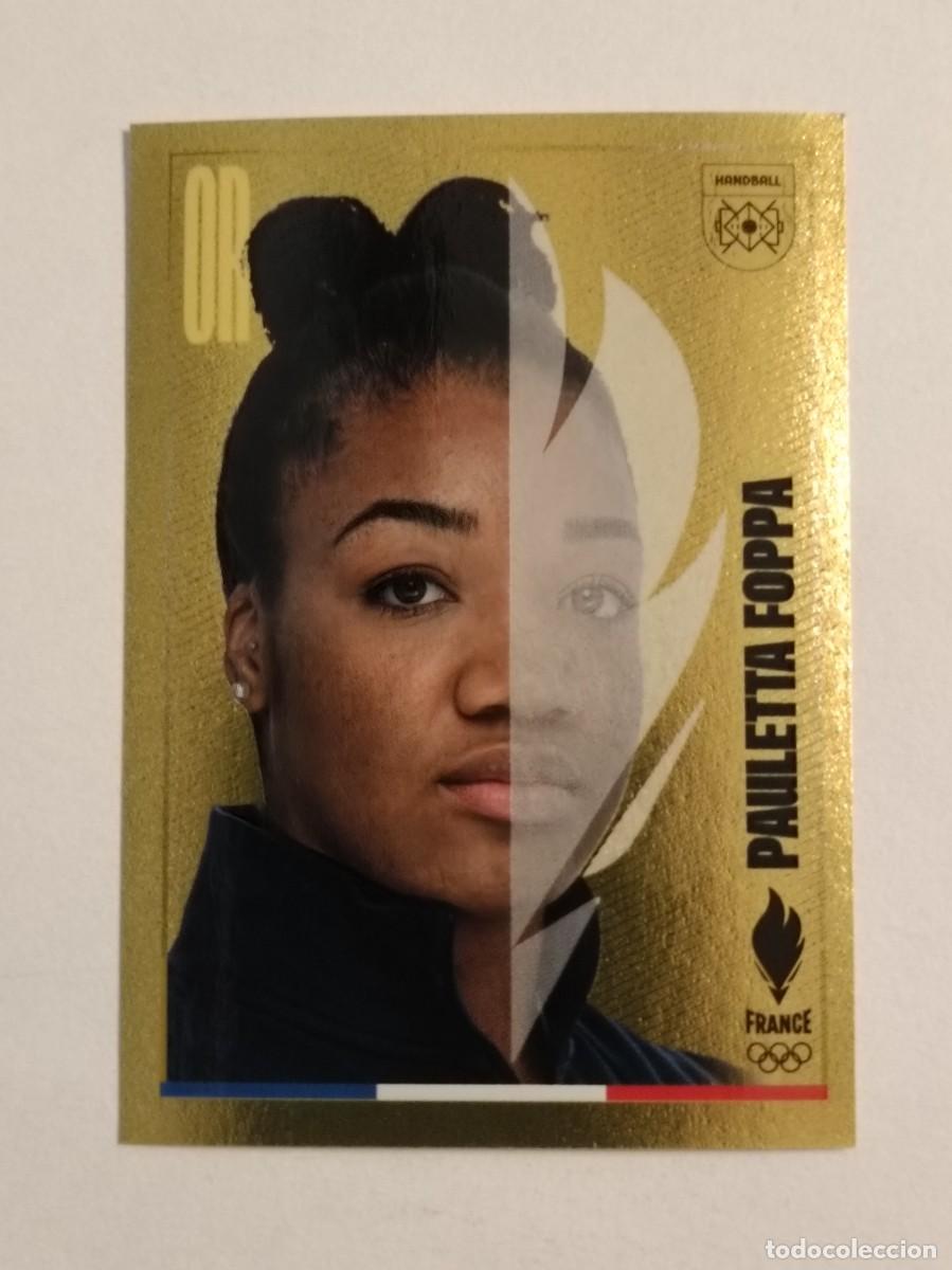 Coleccionismo deportivo: #253 FOPPA (BALONMANO) OFICIAL EQUIPO FRANCIA JUEGOS OLIMPICOS PARIS 2024 PANINI