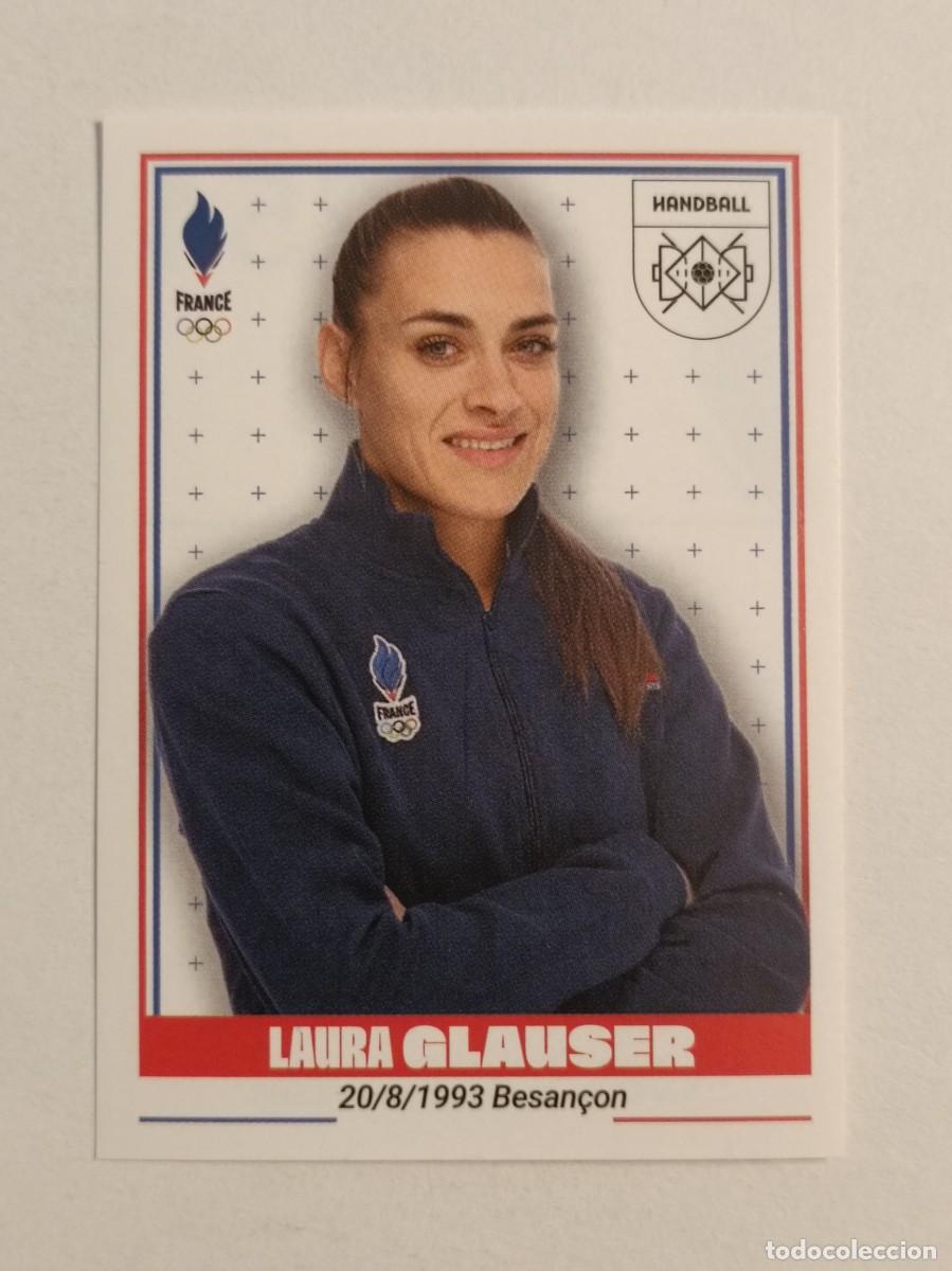 Coleccionismo deportivo: #254 GLAUSER (BALONMANO) OFICIAL EQUIPO FRANCIA JUEGOS OLIMPICOS PARIS 2024 PANINI