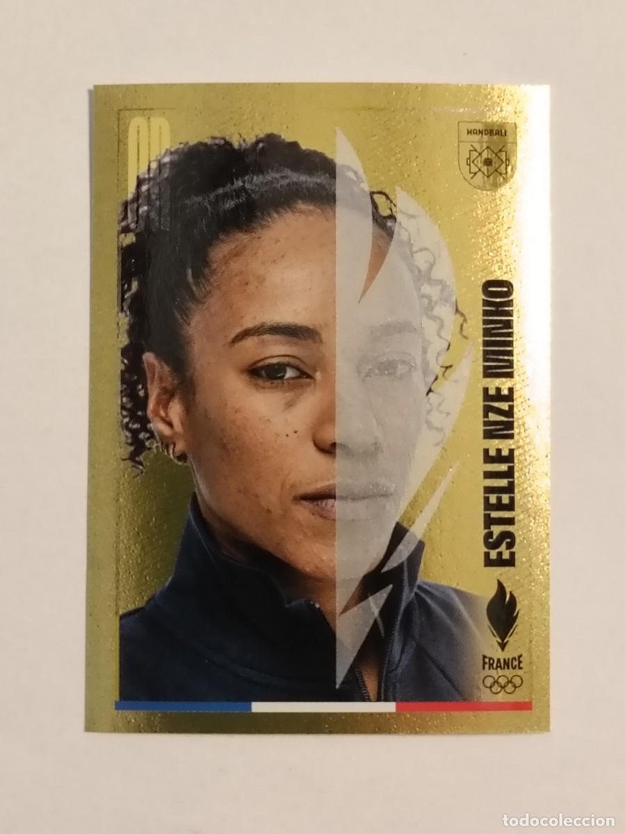 Coleccionismo deportivo: #256 NZE MINKO (BALONMANO) OFICIAL EQUIPO FRANCIA JUEGOS OLIMPICOS PARIS 2024 PANINI