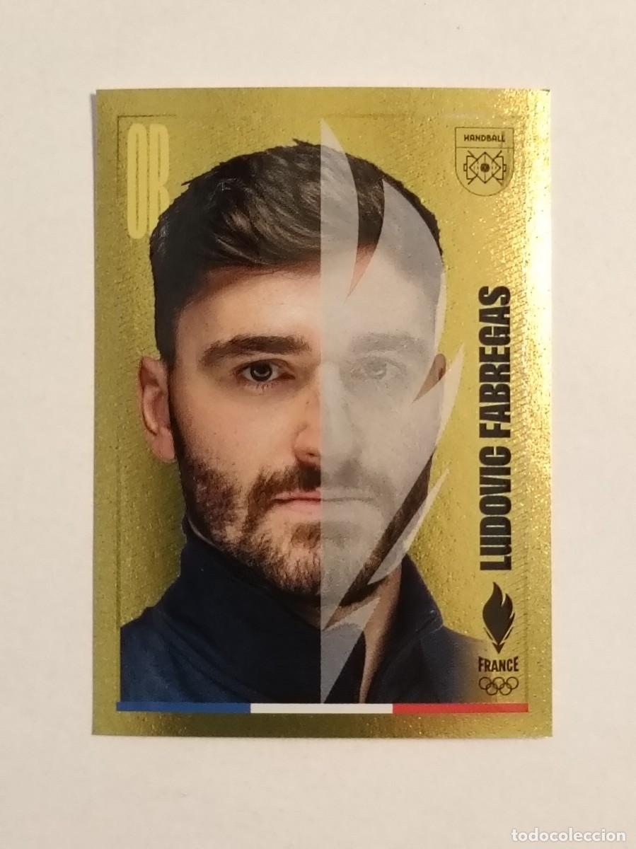 Coleccionismo deportivo: #260 FABREGAS (BALONMANO) OFICIAL EQUIPO FRANCIA JUEGOS OLIMPICOS PARIS 2024 PANINI