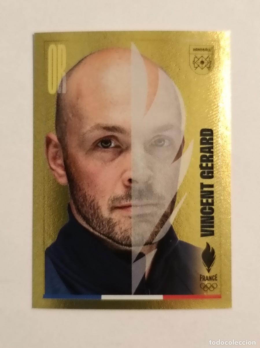 Coleccionismo deportivo: #261 GERARD (BALONMANO) OFICIAL EQUIPO FRANCIA JUEGOS OLIMPICOS PARIS 2024 PANINI