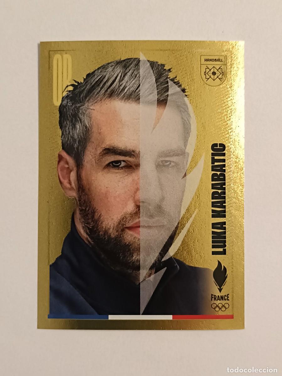 Coleccionismo deportivo: #262 LUKA KARABATIC (BALONMANO) OFICIAL EQUIPO FRANCIA JUEGOS OLIMPICOS PARIS 2024 PANINI