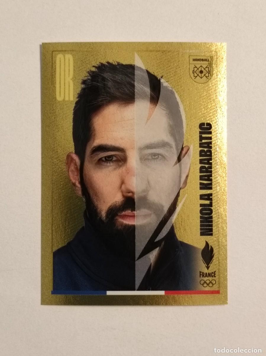 Coleccionismo deportivo: #263 NIKOLA KARABATIC (BALONMANO) OFICIAL EQUIPO FRANCIA JUEGOS OLIMPICOS PARIS 2024 PANINI