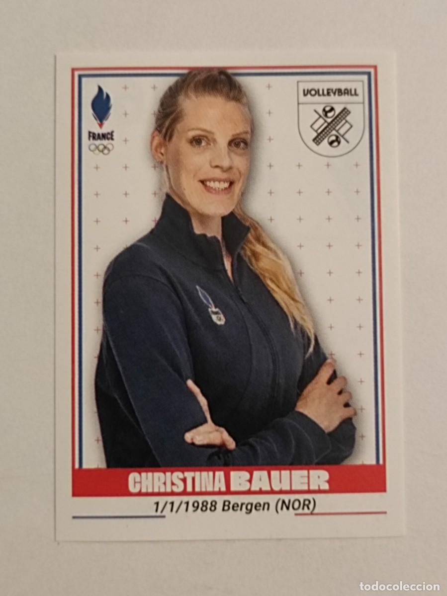 Coleccionismo deportivo: #269 BAUER (VOLEIBOL) OFICIAL EQUIPO FRANCIA JUEGOS OLIMPICOS PARIS 2024 PANINI