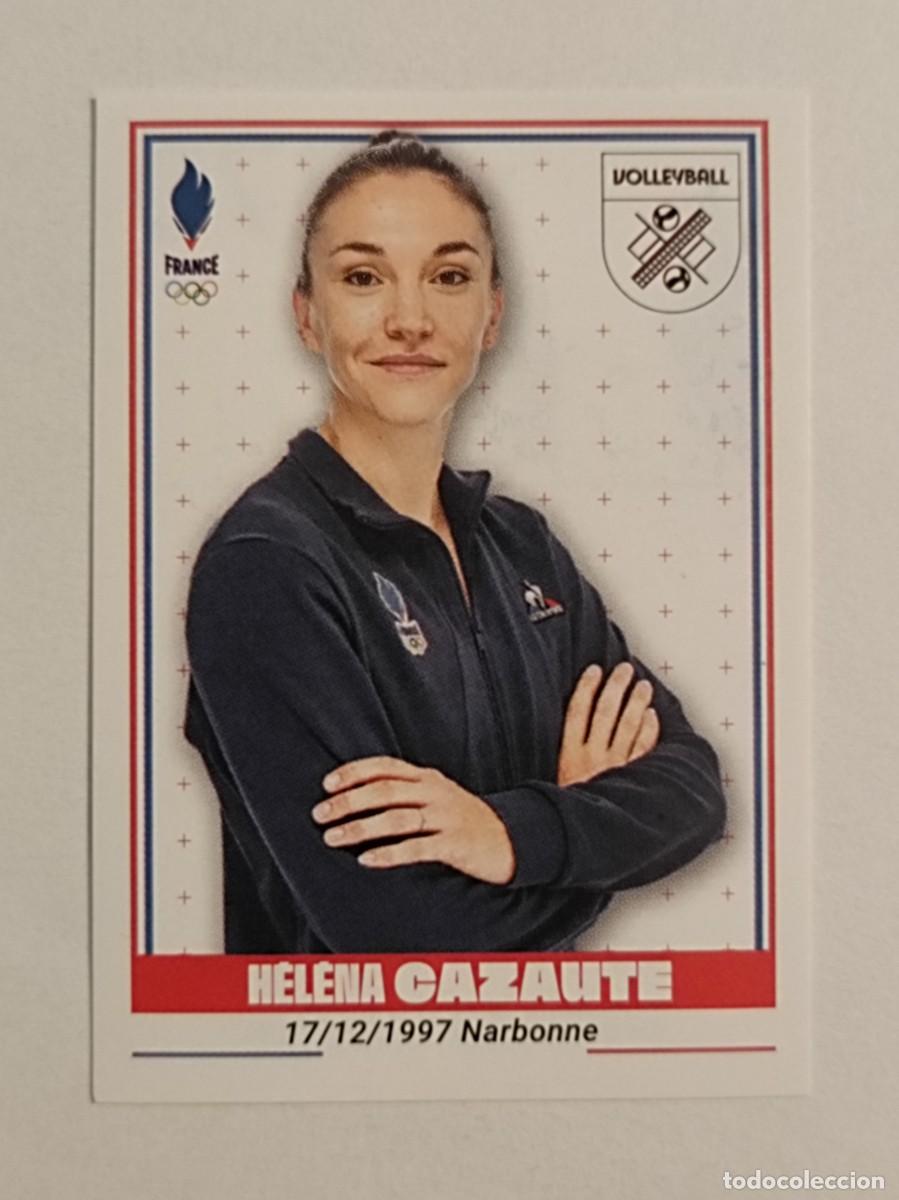 Coleccionismo deportivo: #270 CAZAUTE (VOLEIBOL) OFICIAL EQUIPO FRANCIA JUEGOS OLIMPICOS PARIS 2024 PANINI