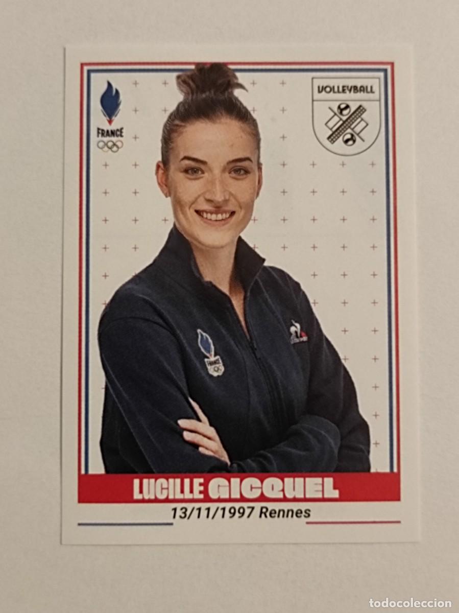 Coleccionismo deportivo: #272 GICQUEL (VOLEIBOL) OFICIAL EQUIPO FRANCIA JUEGOS OLIMPICOS PARIS 2024 PANINI