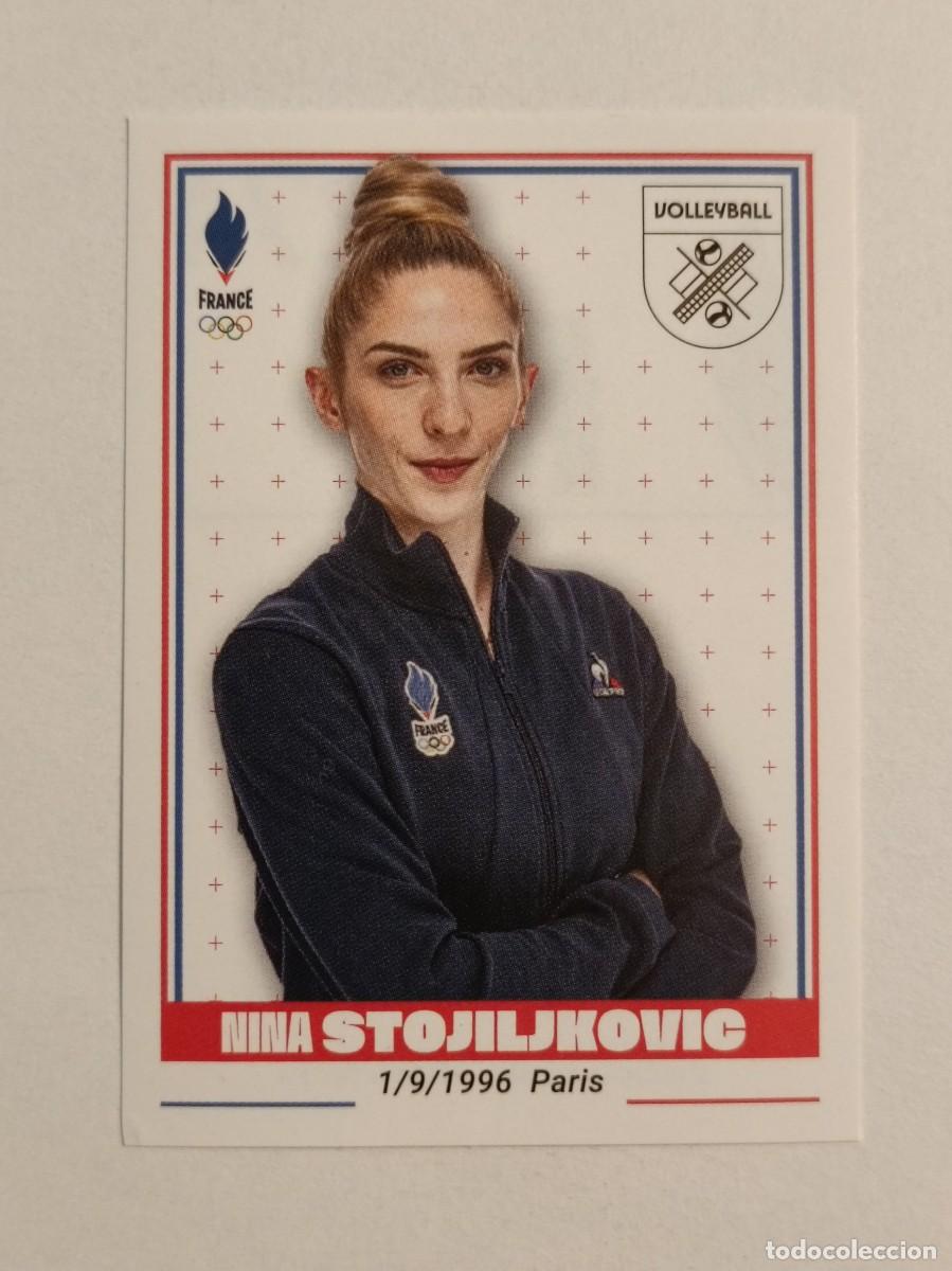 Coleccionismo deportivo: #274 STOJILKOVIC (VOLEIBOL) OFICIAL EQUIPO FRANCIA JUEGOS OLIMPICOS PARIS 2024 PANINI