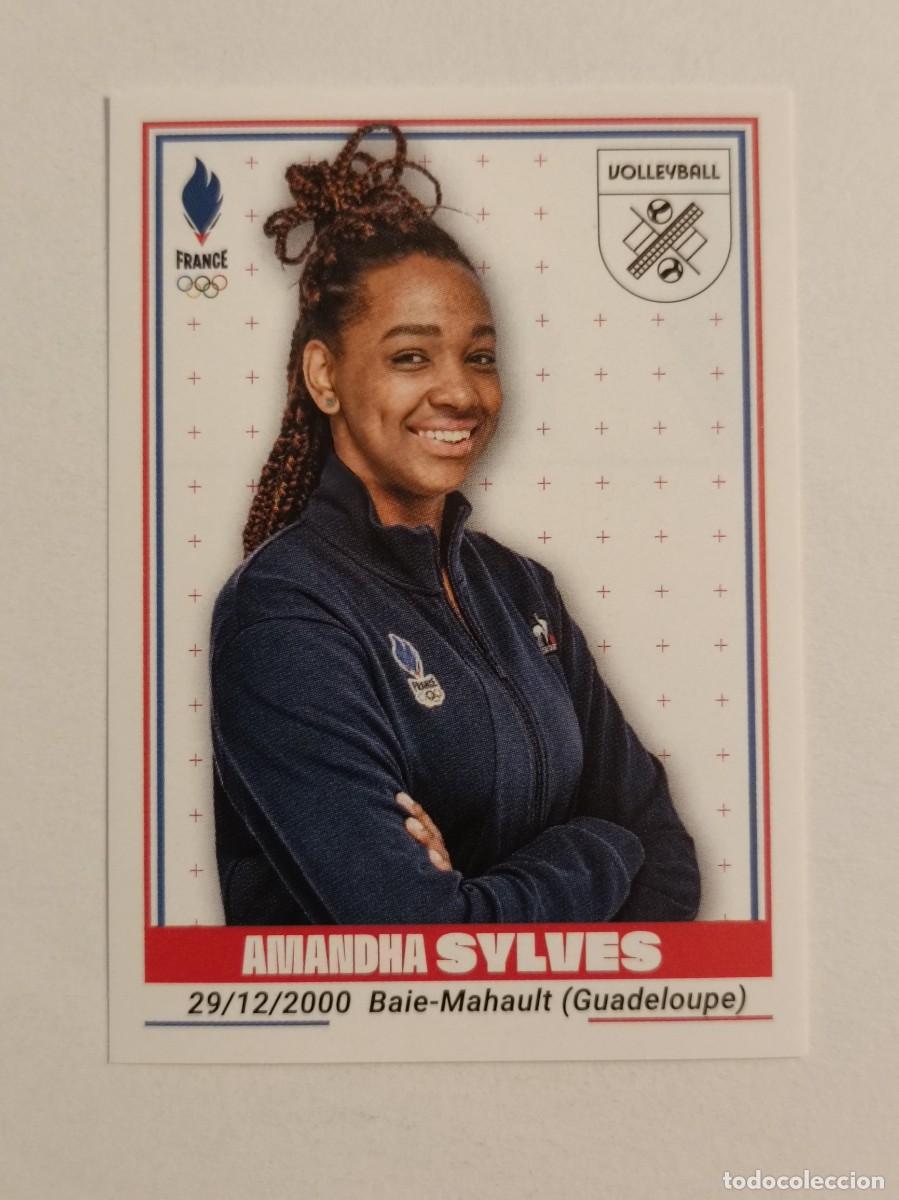 Coleccionismo deportivo: #275 SYLVES (VOLEIBOL) OFICIAL EQUIPO FRANCIA JUEGOS OLIMPICOS PARIS 2024 PANINI