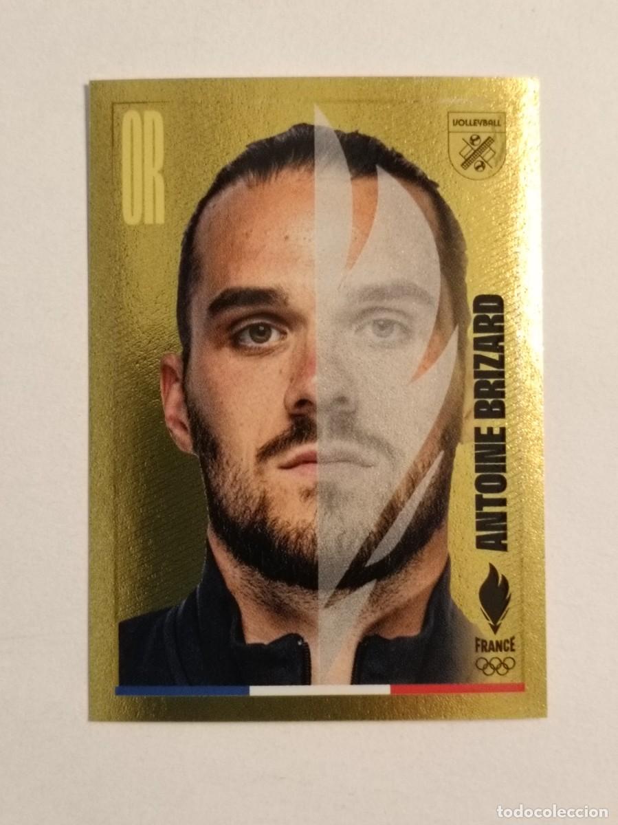 Coleccionismo deportivo: #276 BRIZARD (VOLEIBOL) OFICIAL EQUIPO FRANCIA JUEGOS OLIMPICOS PARIS 2024 PANINI