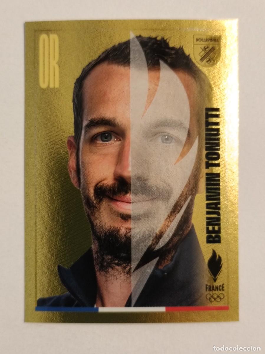 Coleccionismo deportivo: #283 TONIUTTI (VOLEIBOL) OFICIAL EQUIPO FRANCIA JUEGOS OLIMPICOS PARIS 2024 PANINI