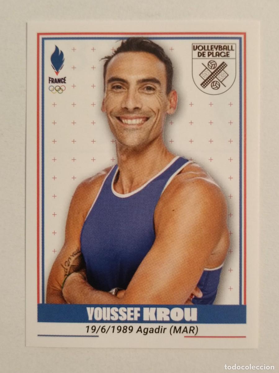 Collezionismo sportivo: #287 KROU (VOLEIBOL PLAYA) OFICIAL EQUIPO FRANCIA JUEGOS OLIMPICOS PARIS 2024 PANINI
