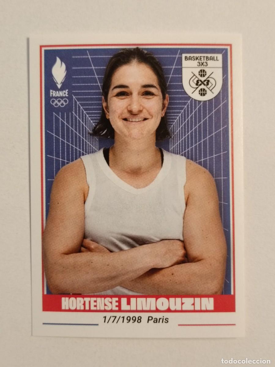 Collezionismo sportivo: #289 LIMOUZIN (BALONCESTO 3X3) OFICIAL EQUIPO FRANCIA JUEGOS OLIMPICOS PARIS 2024 PANINI