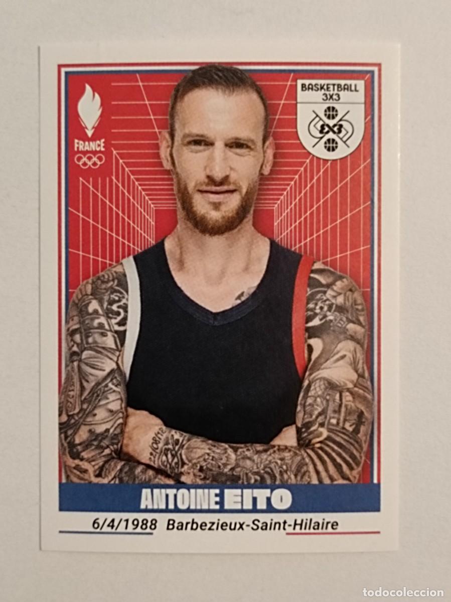 Collezionismo sportivo: #290 EITO (BALONCESTO 3X3) OFICIAL EQUIPO FRANCIA JUEGOS OLIMPICOS PARIS 2024 PANINI