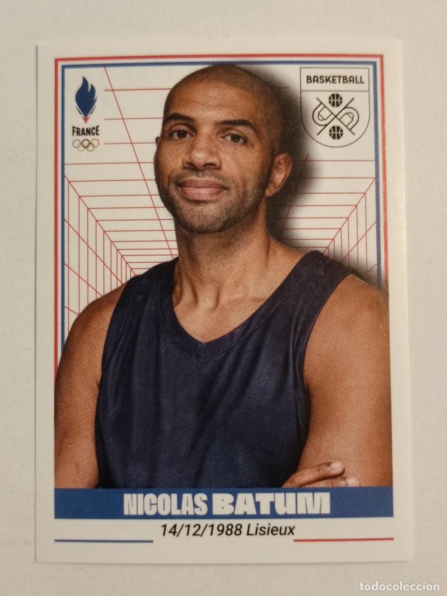 Coleccionismo deportivo: #298 BATUM (BALONCESTO) OFICIAL EQUIPO FRANCIA JUEGOS OLIMPICOS PARIS 2024 PANINI