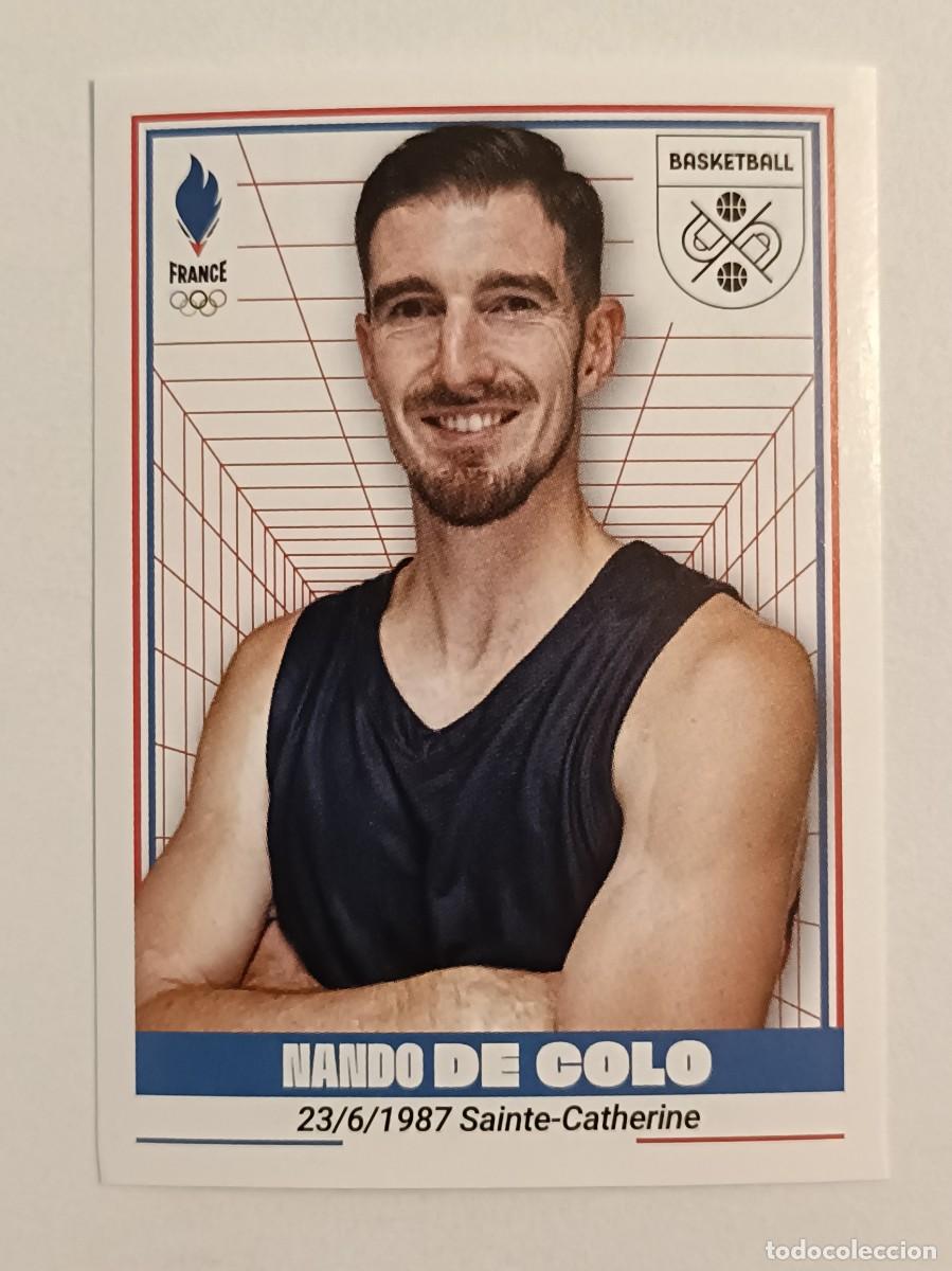 Coleccionismo deportivo: #300 DE COLO (BALONCESTO) OFICIAL EQUIPO FRANCIA JUEGOS OLIMPICOS PARIS 2024 PANINI