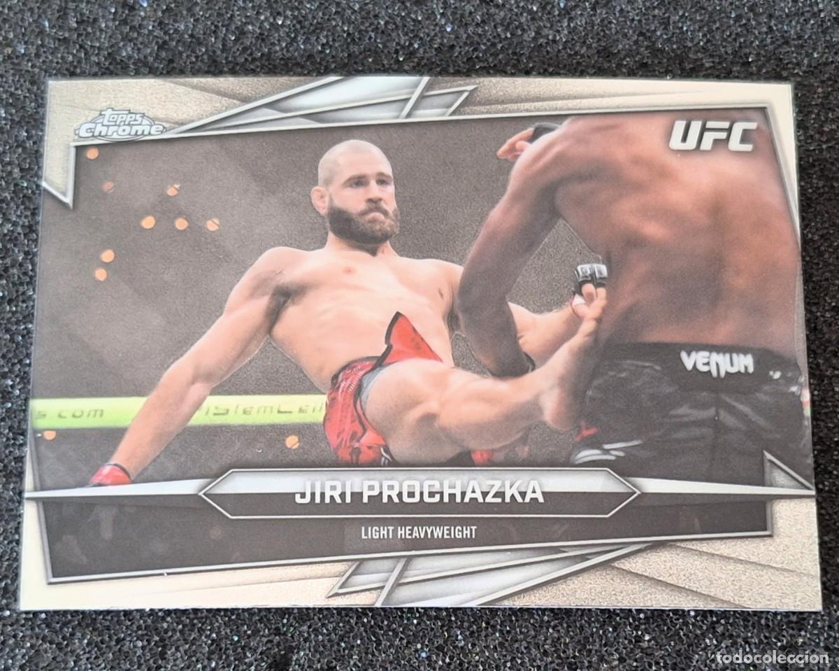 Coleccionismo deportivo: Jiri Prochazka LIght Heavyweight Topps Chrome UFC 2026 #42
