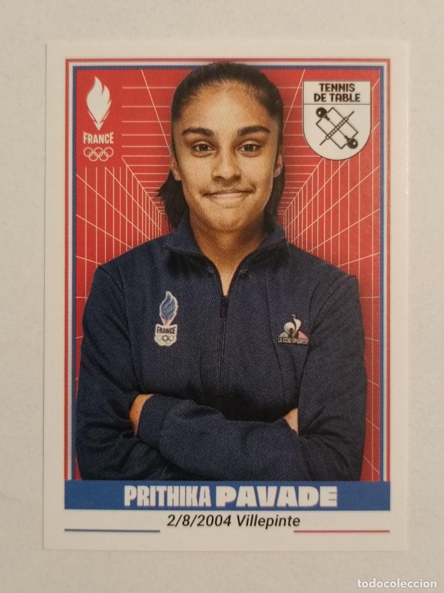 Coleccionismo deportivo: #304 PAVADE (TENIS DE MESA) OFICIAL EQUIPO FRANCIA JUEGOS OLIMPICOS PARIS 2024 PANINI