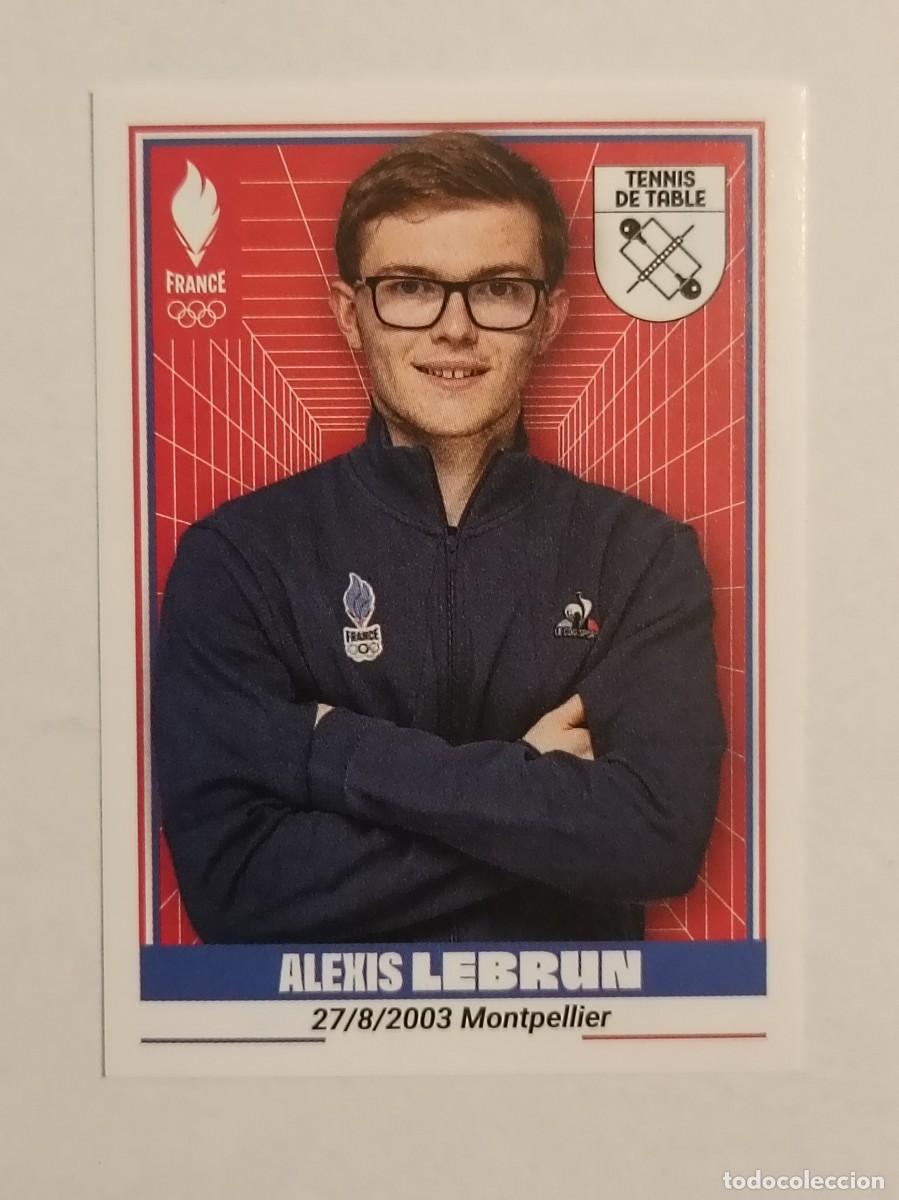 Sammelleidenschaft Sport: #306 ALEXIS LEBRUN (TENIS DE MESA) OFICIAL EQUIPO FRANCIA JUEGOS OLIMPICOS PARIS 2024 PANINI