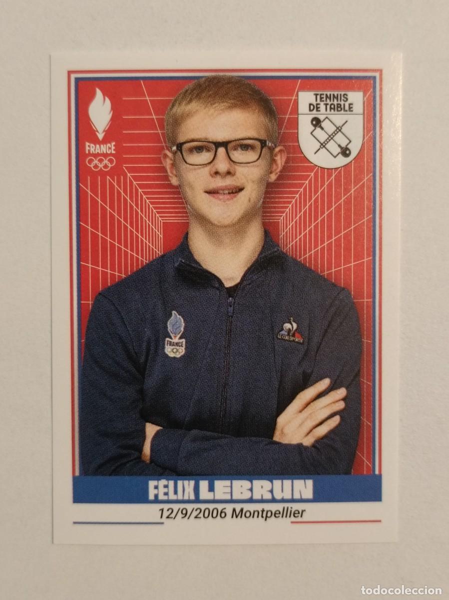Sammelleidenschaft Sport: #307 FELIX LEBRUN (TENIS DE MESA) OFICIAL EQUIPO FRANCIA JUEGOS OLIMPICOS PARIS 2024 PANINI