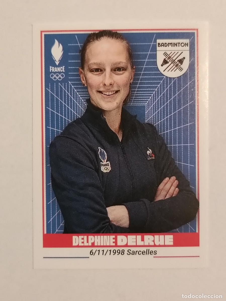 Sammelleidenschaft Sport: #308 DELRUE (BADMINTON) OFICIAL EQUIPO FRANCIA JUEGOS OLIMPICOS PARIS 2024 PANINI
