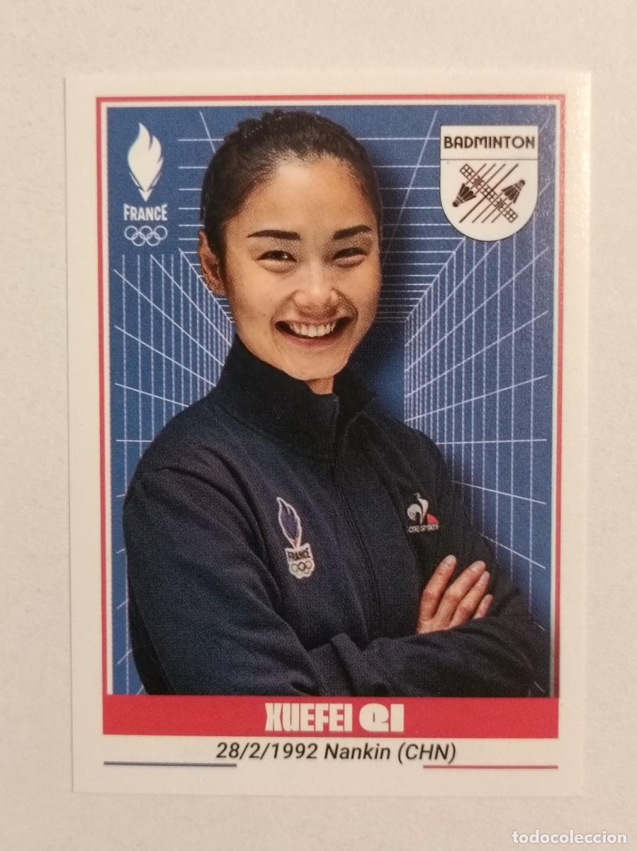 Coleccionismo deportivo: #309 QI (BADMINTON) OFICIAL EQUIPO FRANCIA JUEGOS OLIMPICOS PARIS 2024 PANINI