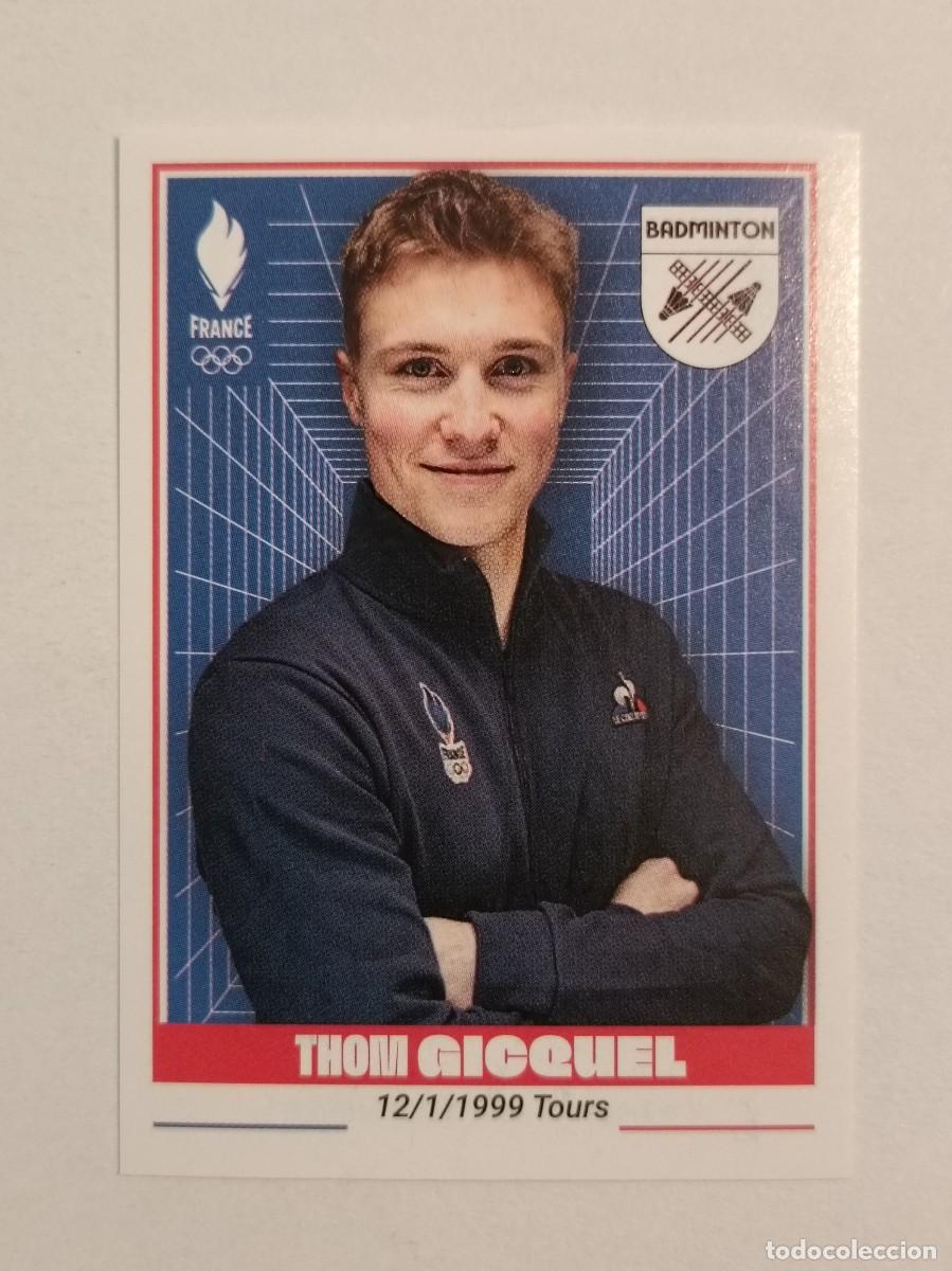 Coleccionismo deportivo: #310 GICQUEL (BADMINTON) OFICIAL EQUIPO FRANCIA JUEGOS OLIMPICOS PARIS 2024 PANINI