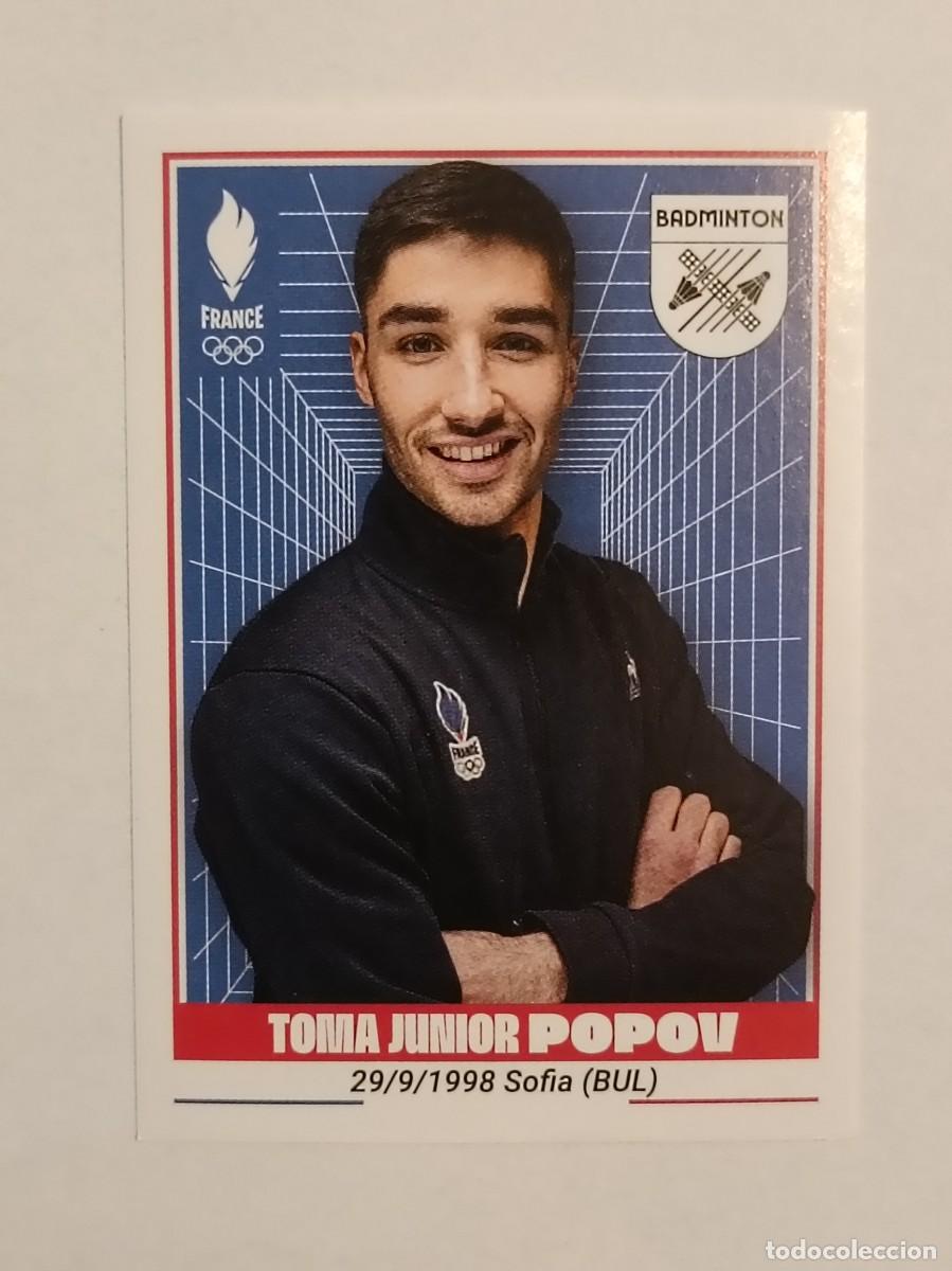 Coleccionismo deportivo: #311 POPOV (BADMINTON) OFICIAL EQUIPO FRANCIA JUEGOS OLIMPICOS PARIS 2024 PANINI