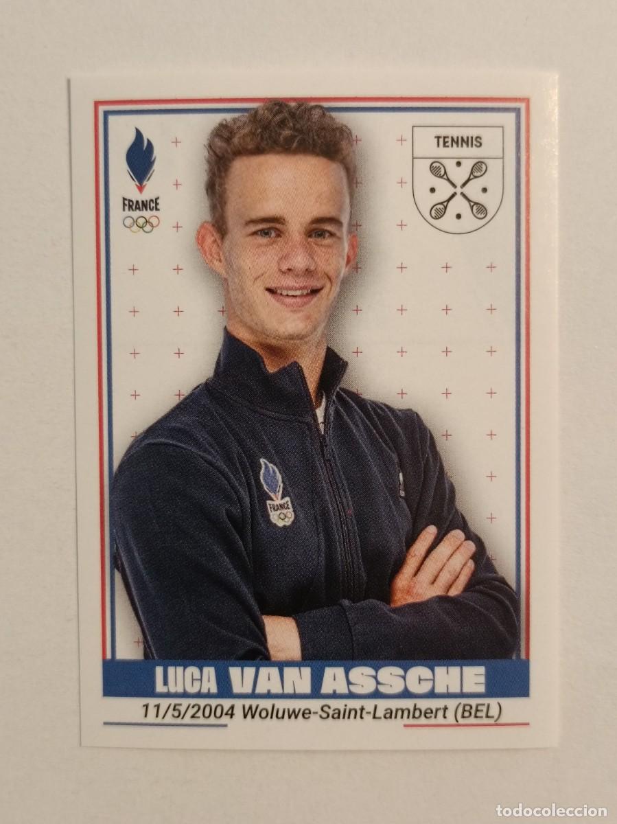 Coleccionismo deportivo: #317 VAN ASSCHE (TENIS) OFICIAL EQUIPO FRANCIA JUEGOS OLIMPICOS PARIS 2024 PANINI