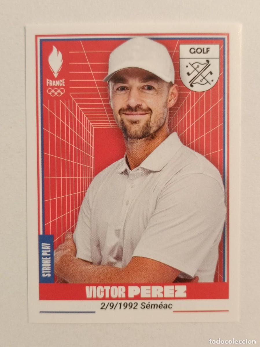 Coleccionismo deportivo: #319 PEREZ (GOLF) OFICIAL EQUIPO FRANCIA JUEGOS OLIMPICOS PARIS 2024 PANINI