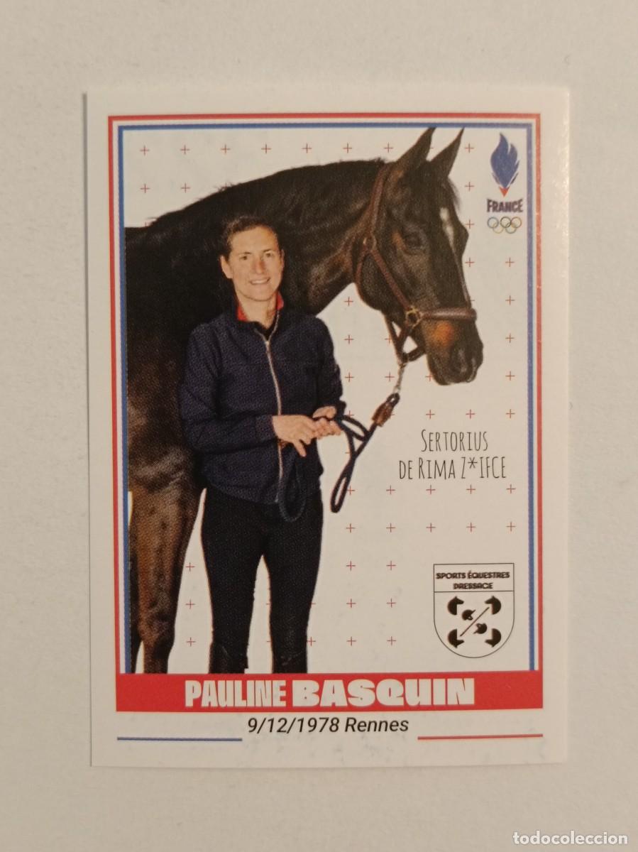 Coleccionismo deportivo: #322 BASQUIN (EQUITACION) OFICIAL EQUIPO FRANCIA JUEGOS OLIMPICOS PARIS 2024 PANINI