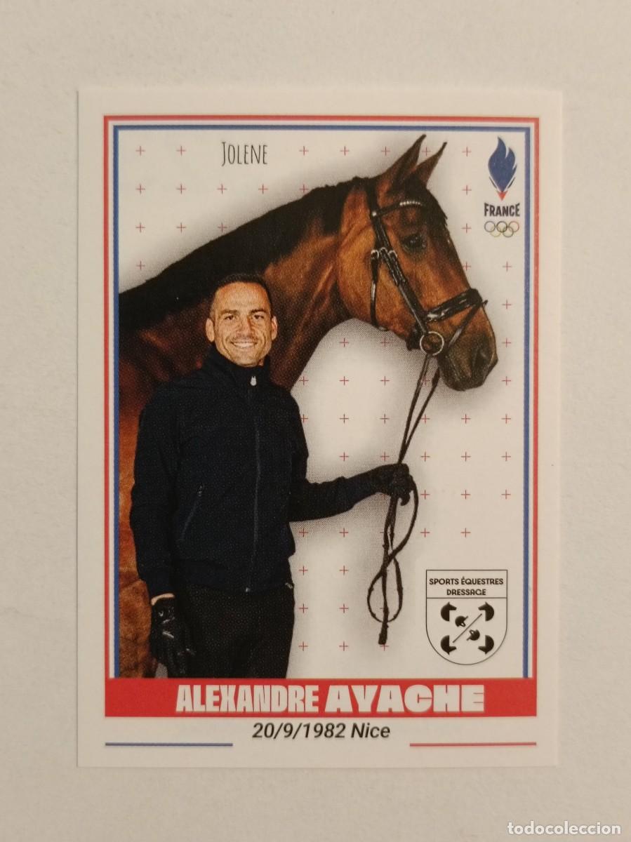 Coleccionismo deportivo: #323 AYACHE (EQUITACION) OFICIAL EQUIPO FRANCIA JUEGOS OLIMPICOS PARIS 2024 PANINI