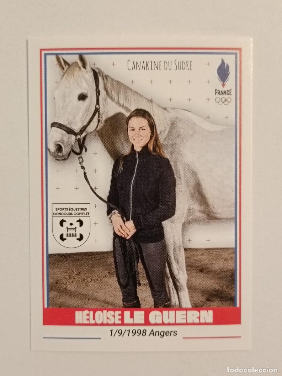 Coleccionismo deportivo: #326 LE GUERN (EQUITACION) OFICIAL EQUIPO FRANCIA JUEGOS OLIMPICOS PARIS 2024 PANINI