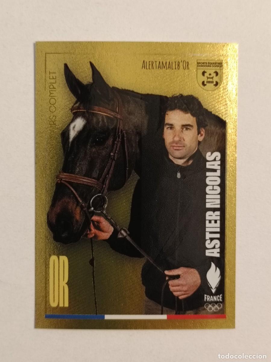 Coleccionismo deportivo: #327 NICOLAS (EQUITACION) OFICIAL EQUIPO FRANCIA JUEGOS OLIMPICOS PARIS 2024 PANINI